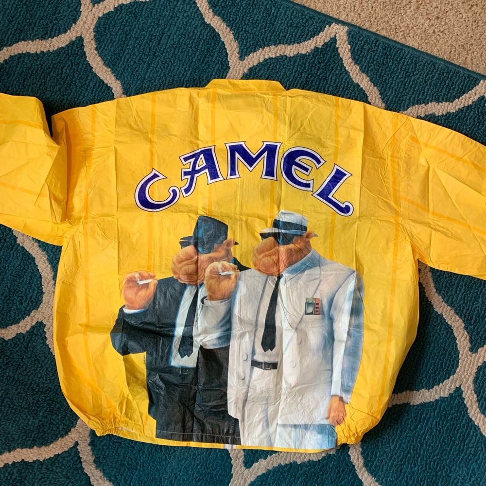 New: Vintage Camel Cigarettes Windbreakers